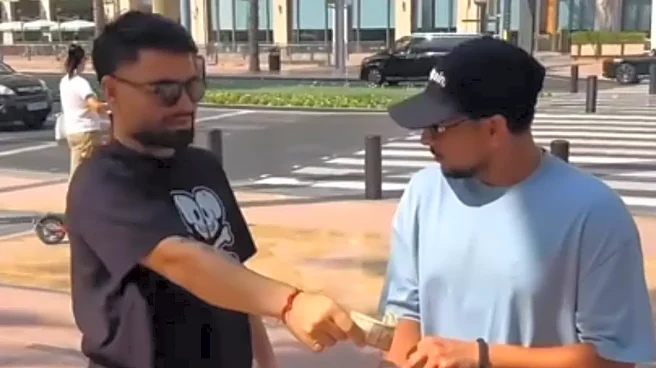 Rinku Singh, Kuldeep Yadav remake Reel on Dubai Streets amid Asia Cup, Video goes Viral as India duo ends IPL Rift