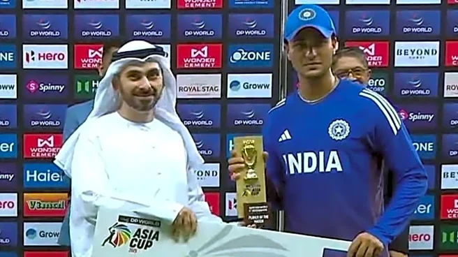 IND vs PAK Awards List, Asia Cup 2025 Super 4: Full List of Award Winners, Player of the Match