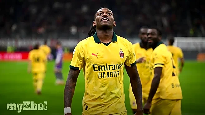 AC Milan Triumphs Over Fiorentina 2-1 With Leao's Late Penalty To Reach Serie A Summit