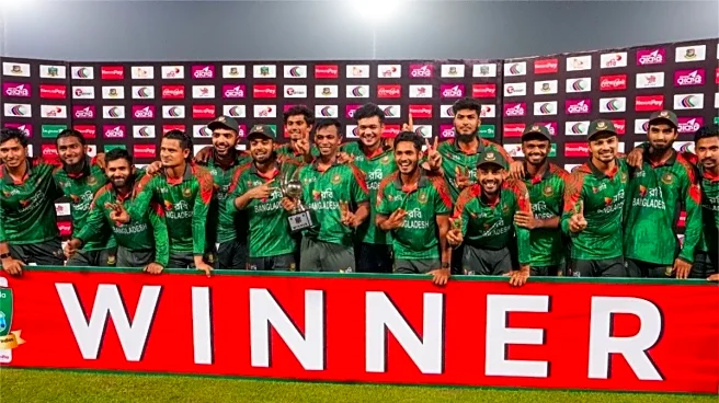 Bangladesh Spinners Run Riot as Hosts Crush West Indies to Seal ODI Series 2-1