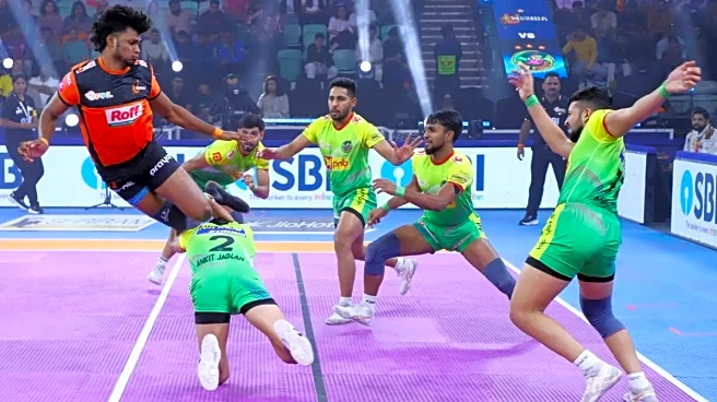 PKL 2025: Patna Pirates to face Jaipur Pink Panthers in Eliminator 1 after defence helps them beat U Mumba in Play-in 2