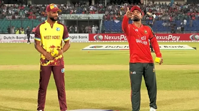 BAN vs WI 2nd T20I Live Streaming: Where to Watch Bangladesh vs West Indies in India, Pakistan and Other Countries?