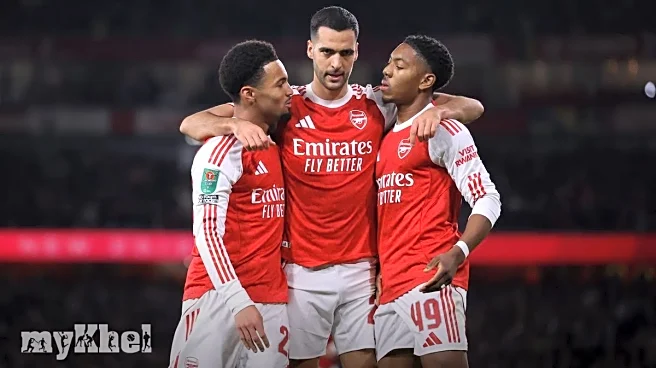 Arsenal Defeats Brighton 2-0: Saka And Nwaneri Shine In EFL Cup Match