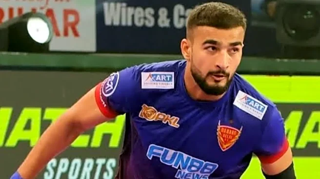 Ashu Malik Rallies Dabang Delhi K.C. Ahead of PKL Season 12 Final Showdown