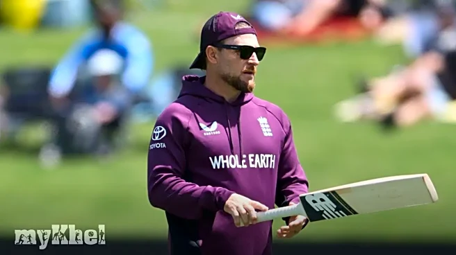 England Rugby Coaches Seek Insights From Brendon McCullum Before Australia Test Match