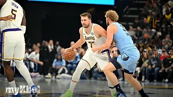Luka Doncic Scores 44 Points And 12 Rebounds To Propel Lakers Past Grizzlies