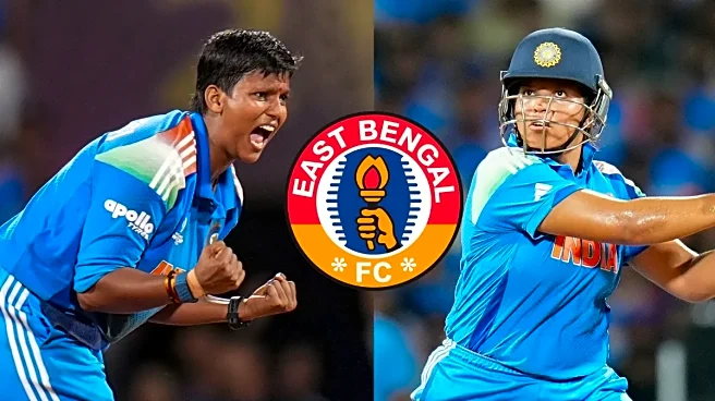 East Bengal to felicitate India Women duo Deepti Sharma, Richa Ghosh after Women's World Cup Heroics