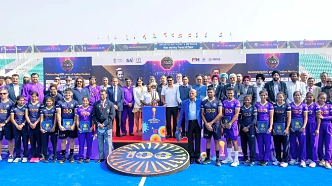 India Celebrates 100 Glorious Years of Hockey with Grand Celebration at Major Dhyan Chand Stadium