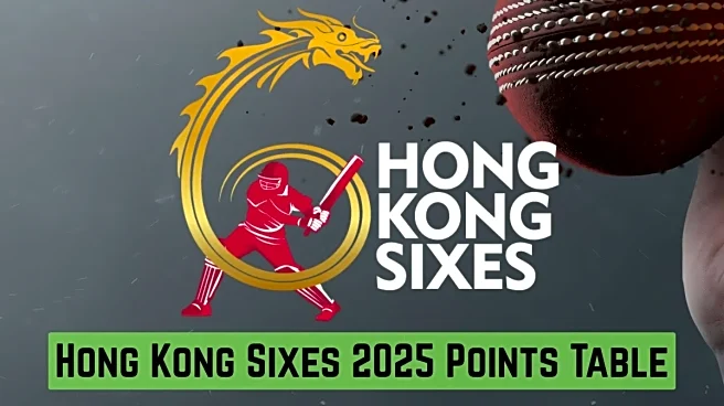 Hong Kong Sixes 2025 Points Table: Updated Standings, Results on November 7 - India beat Pakistan, Sri Lanka Eliminated