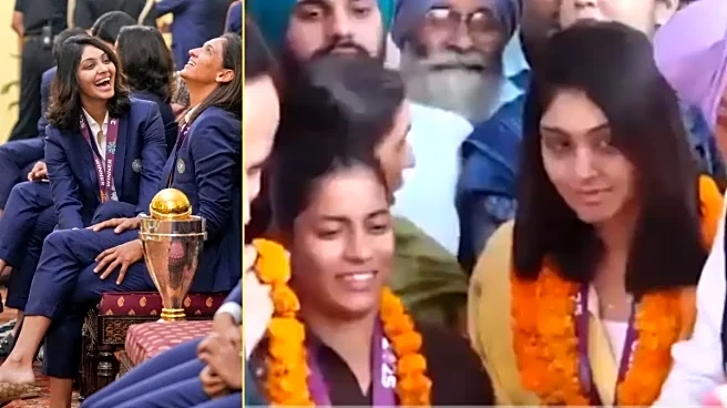 World Champions Amanjot Kaur and Harleen Deol Honoured with Grand Welcome in Chandigarh