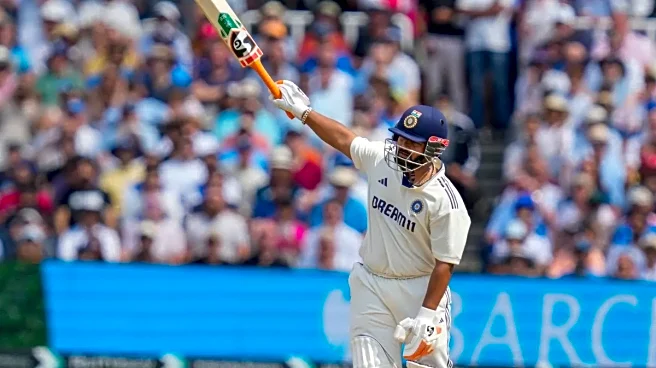 Rishabh Pant Retired Hurt after Hit on Helmet, Abdomen and Fore-Arm in India A Match