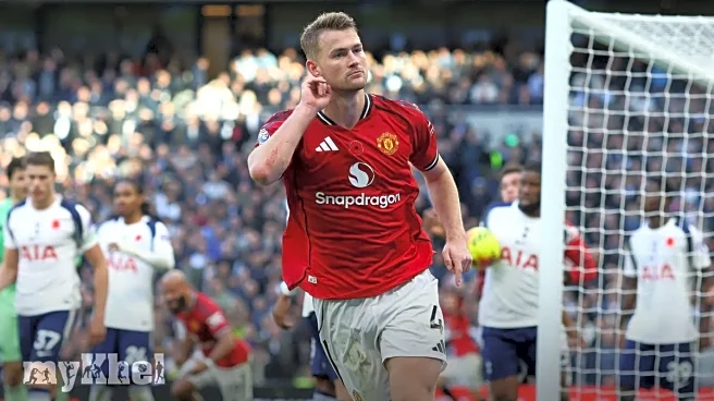 Tottenham And Manchester United Share Points After De Ligt's Last-Minute Equaliser In Thrilling Match