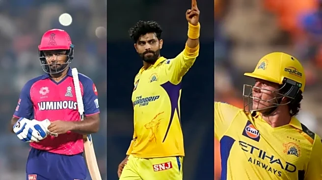 Sanju Samson Finally Moving to CSK? Rajasthan Royals Demand Jadeja and Brevis in Exchange: Report
