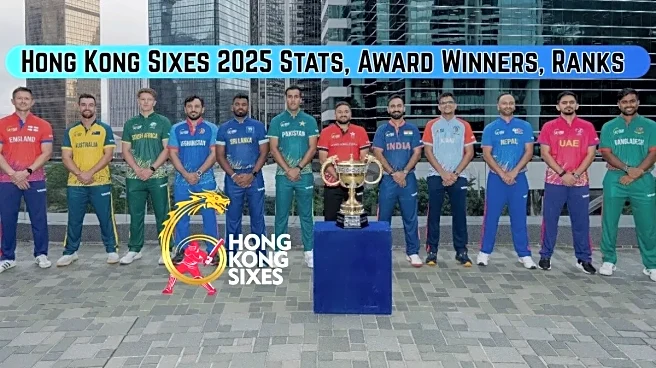 Hong Kong Sixes 2025: Points Table, Full List of Results, Final Rankings, Top Stats, Award Winners
