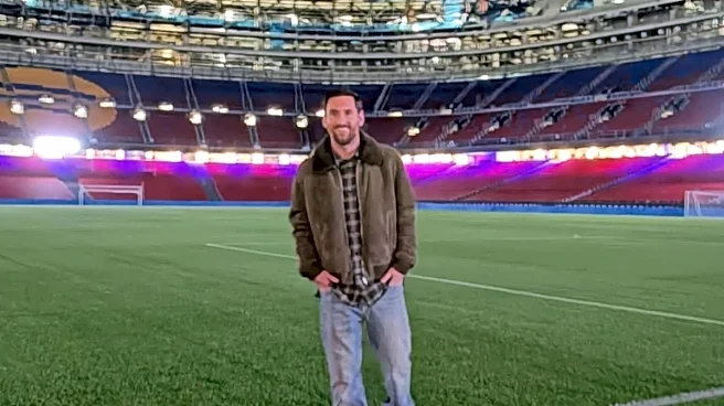 Lionel Messi realiza una visita emotiva al Camp Nou en Barcelona