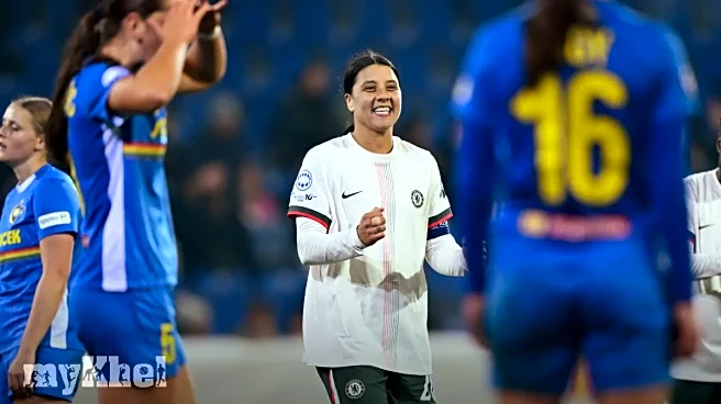 Sam Kerr Confident After Scoring Twice In Chelsea's Champions League Victory