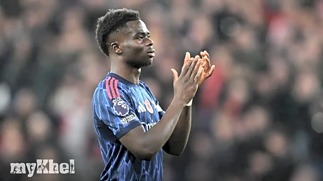 Arsenal's Bukayo Saka Urges Team To Stay Grounded Amid Premier League Title Discussions