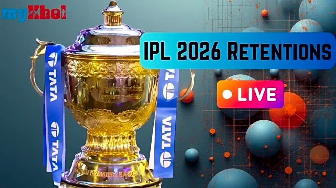 IPL 2026 Retention LIVE Updates; Deadline on November 15; KKR, RCB, CSK, MI and other Teams to Pick Squad