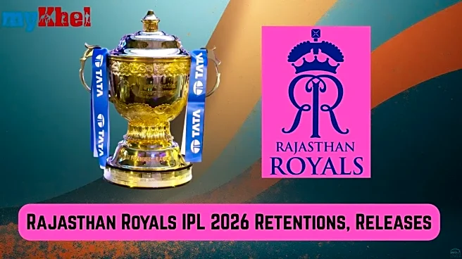 RR Retention and Release List IPL 2026; Full List of Players Retained, Trades for Rajasthan Royals