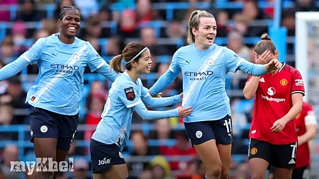 Manchester City Dominates Manchester United With 3-0 Win In Women's Super League Derby