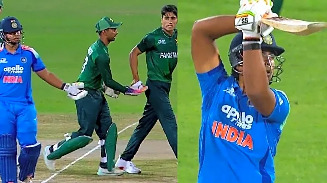IND vs PAK: Vaibhav Suryavanshi tells Pakistan pacer 'Ja Ball Daal', then gives Befitting Reply very Next Ball
