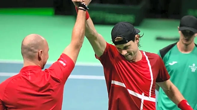 Davis Cup: Belgium down France to book first semi-final spot