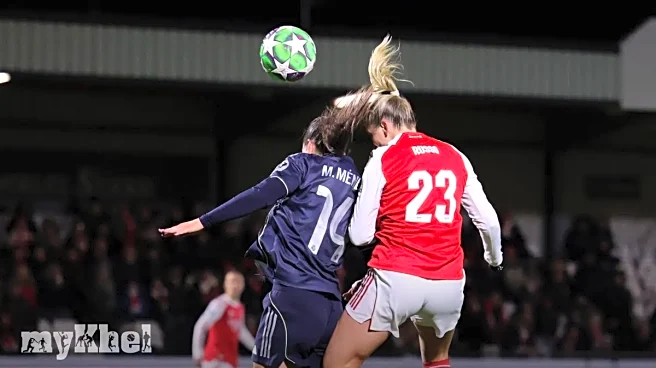Arsenal Triumphs Over Real Madrid 2-1 With Russo's Two Headers In Women's Champions League