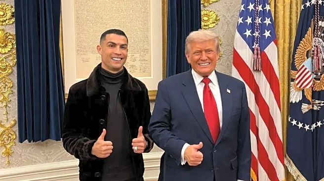 Why did Cristiano Ronaldo travel to USA after 11 years and meet Donald Trump?