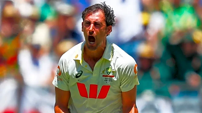 AUS vs ENG 1st Test: Mitchell Starc’s Seven-Wicket Blitz Fells England on Dramatic Opening Day in Perth