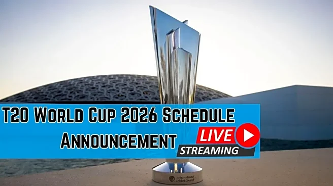 T20 World Cup 2026 Schedule Announcement Live Streaming: How to Watch T20 WC Match Reveal on TV and Online?