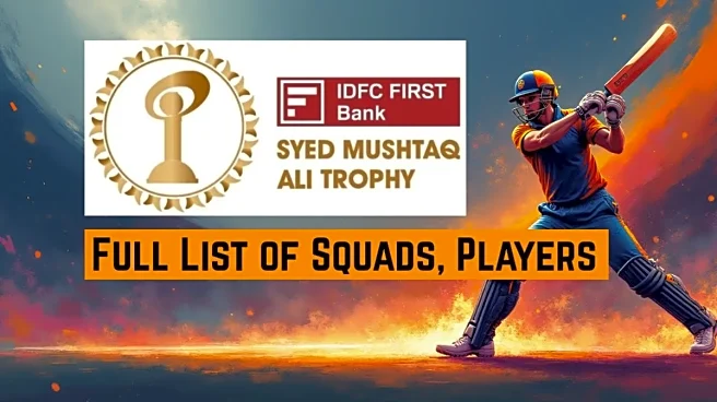 SMAT 2025-26 Squads: Full List of Squads, Players announced for Syed Mushtaq Ali Trophy by Teams so far