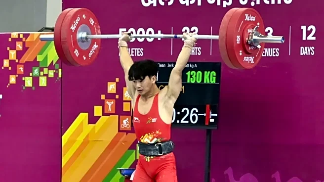 Arunachal Pradesh’s rising weightlifting star Golom Tinku sets the marker at Khelo India University Games 2025