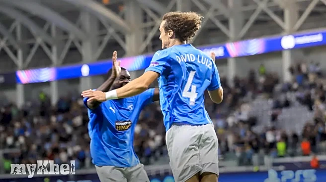 David Luiz Scores To Help Pafos Fight Back For Draw Against Monaco In Champions League