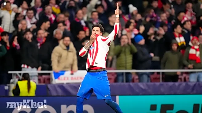 Atletico Madrid Triumphs 2-1 Against Inter With Gimenez's Last-Minute Goal
