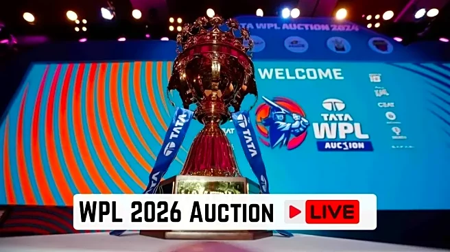 WPL 2026 Auction LIVE Updates: RCB, MI, DC look to build Squads, Mega Auction starts at 3:30 pm IST