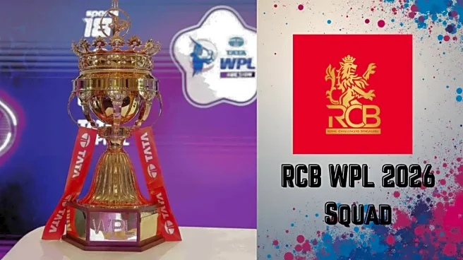 RCB WPL 2026 Squad: Full List of Players Bought by Royal Challengers Bengaluru Women in Mega Auction