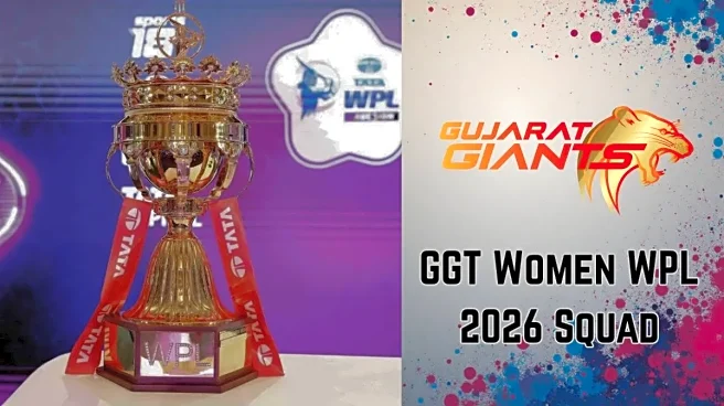 GGT WPL 2026 Squad: Full List of Players Bought by Gujarat Giants in Mega Auction