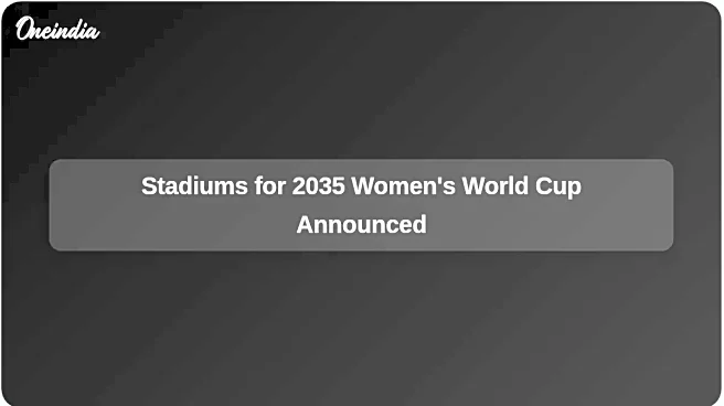 Man United, Wrexham, and Birmingham Stadiums Selected for 2035 Women's World Cup Hosting