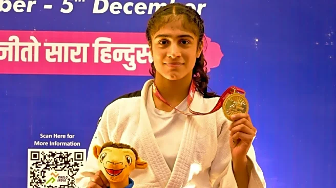 KIUG 2025: Jaanvi Yadav repays Father's sacrifice, turns Dream to Reality with Gold in Judo