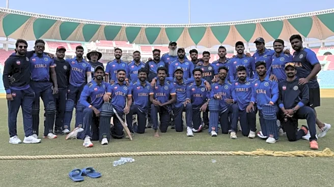 Sanju Samson scores 45 off 13 balls, Vignesh Puthur shines on Debut as Kerala trounce Chhattisgarh in SMAT 2025