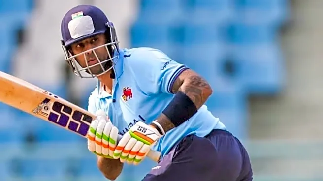 Suryakumar Yadav Surpasses Rohit Sharma and Aditya Tare to Claim Mumbai’s T20 Batting Record