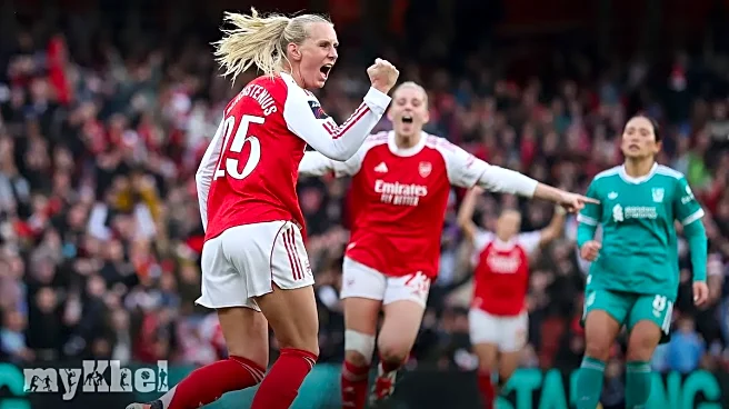 Arsenal Triumphs Over Liverpool 2-1 With Blackstenius' Late Goal At Emirates Stadium