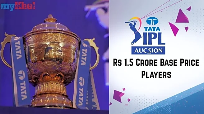 IPL 2026 Auction: Full List of Players with Rs 1.5 Crore Base Price in Mini Auction