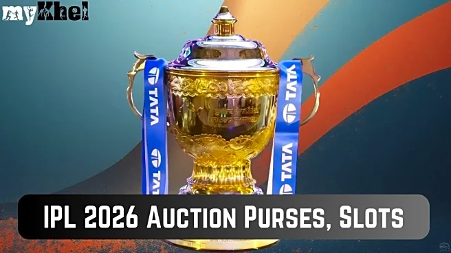 IPL 2026 Auction: Complete Purse, Slots Remaining of all Ten Teams in Mini Auction