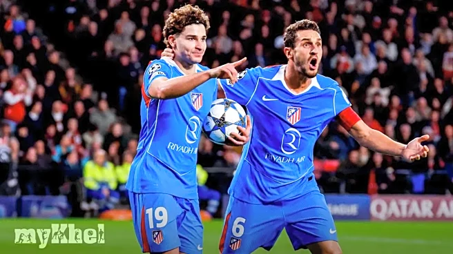 Simeone Commends Julian Alvarez For His Impact In Atletico Madrid's Champions League Victory