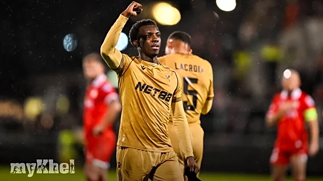 Eddie Nketiah Sets Sights On Conference League Glory Following Crystal Palace's Win Over Shelbourne