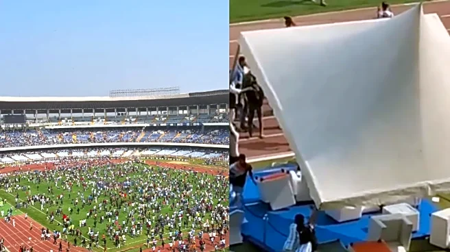 Lionel Messi in Kolkata turns Chaotic: Fans Vandalize Salt Lake Stadium, Try to Ignite Fire, Fight with Police