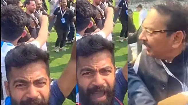 Lionel Messi India Tour: Mohammed Rafique, former India footballer and ISL winner, seen with Hysterical chanting in Kolkata