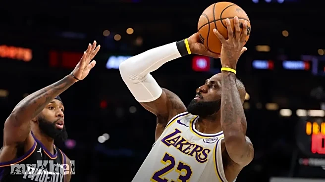 Lakers Hold Off Suns In Close Game; Timberwolves Maintain Winning Streak Without Edwards