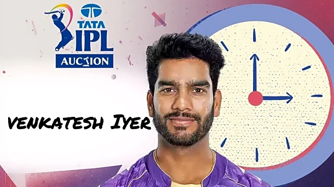 IPL Auction 2026: When will Venkatesh Iyer arrive for Bidding at Mini Auction Today?